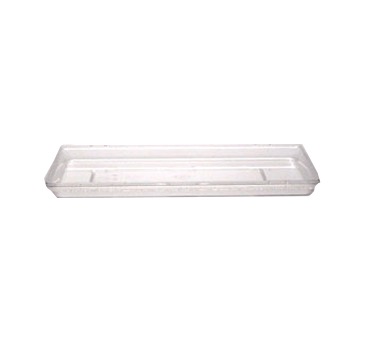 FOOD BOX COVER 12X18CLEAR POLYCARBONATE