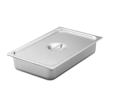 COVER STEAM PAN SS FULL SZ FLAT SOLID