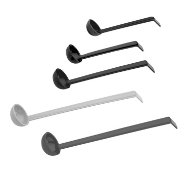 LADLE 8-1/2 3/4 OZ PLAIN CLEAR POLYCARBONATE