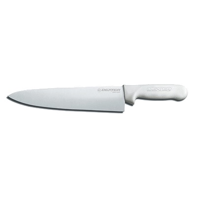 KNIFE CHEF 10 SANISAFE WHITE HANDLE