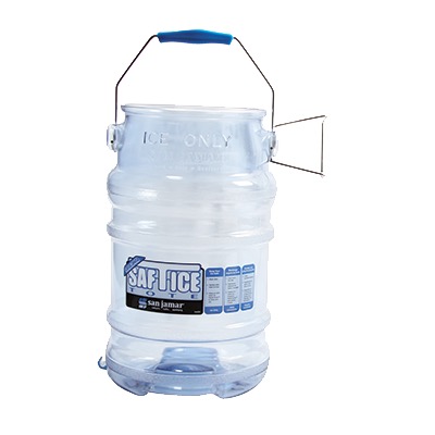 ICE TOTE CLEAR SAFE-T-ICE 6-GAL