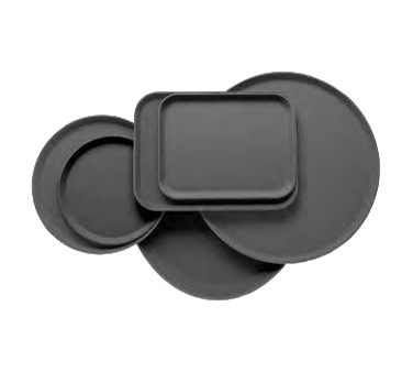 TRAY SERVING OVAL CAMTREAD 22X26 7/8 BLACK