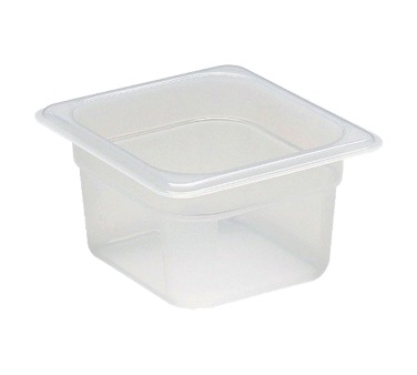 PAN PLASTIC 1/6 SIZE 4 TRANSLUCENT(COLD)