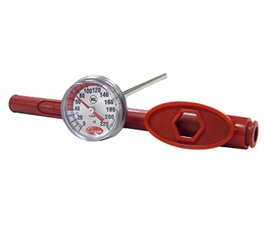 THERMOMETER 1 DIAL 5 STEM(0-220)W/CALIBRATION SHEATH