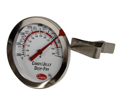 THERMOMETER DEEP FRY/CANDY 200/400 6STEM