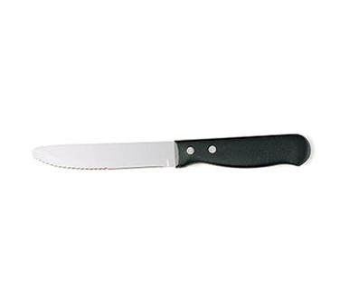 KNIFE STEAK 5 JUMBO RD TIP POLY HANDLE 1DZ/PK WALCO