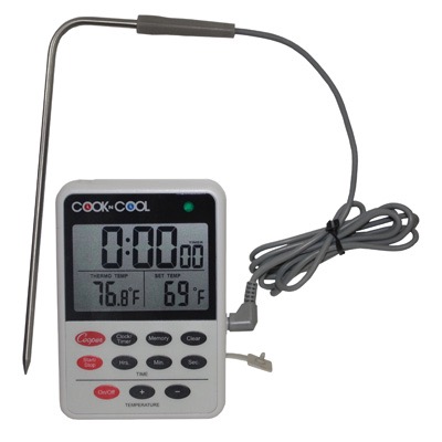 * THERMOMETER TIMER ELECTRIC COOKING FOR OVENS **Replaced w/801214**
