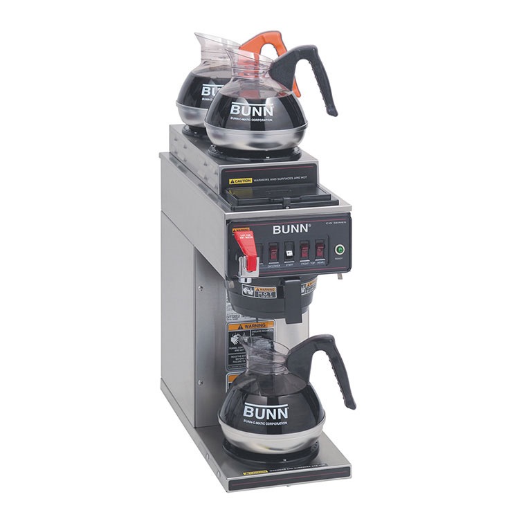 COFFEE BREWER W/3-WARMERS&FAUCET 120V