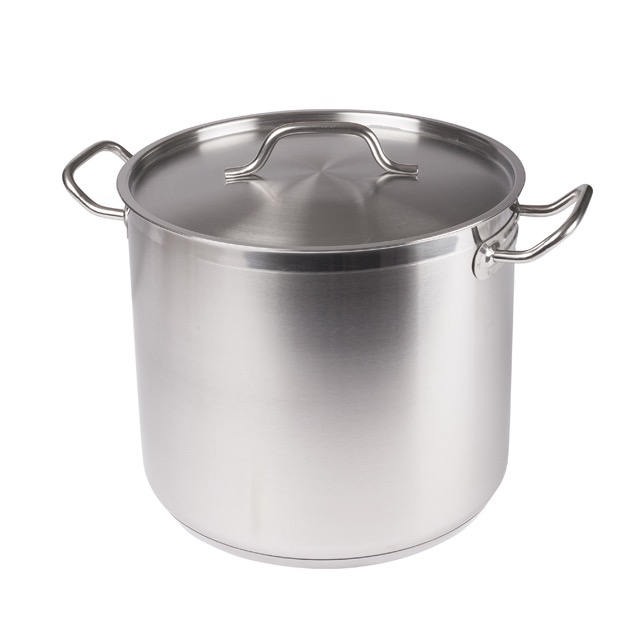 STOCK POT 20QT INDUCTION READY W/COVER