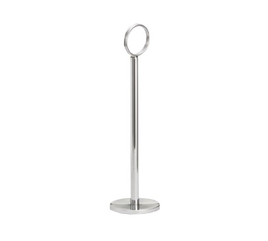 CARD HOLDER STAND CHROME PLATED 3.5x2.175x8.125