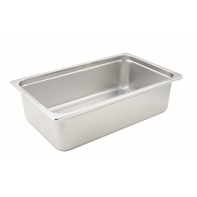PAN STEAM TABLE FULL SIZE 6 DEEP SS 21.2 QT