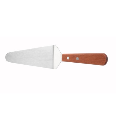 SERVER PIZZA / PIE 5 S/S W/WOOD HANDLE