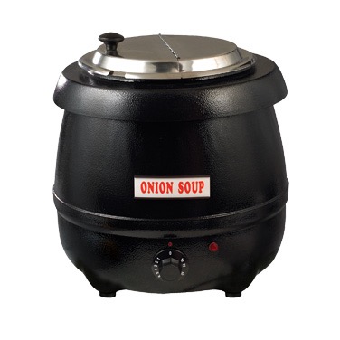 SOUP WARMER 10.5 QT ADJ. HEAT BLACK 120V