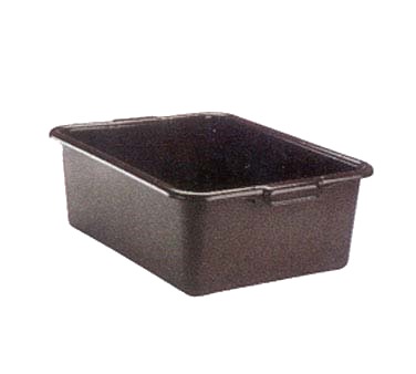 BUS TUB STD WHITE 15X21 7DP POLY