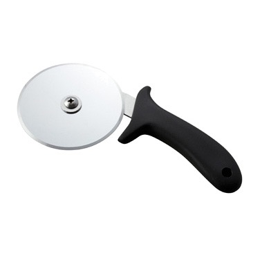 PIZZA CUTTER 4 DIA. BLACK POLY HANDLE