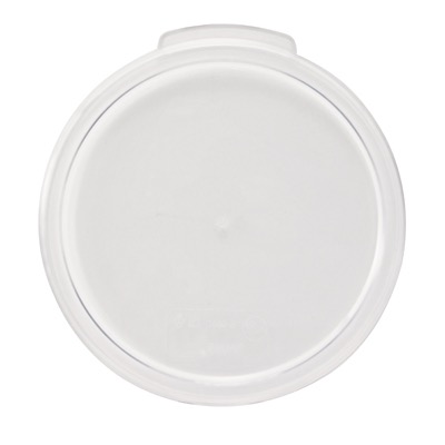 COVER STORAGE CONTAINER ROUND 12 18 22 QT CLEAR