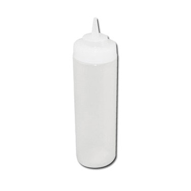 SQUEEZE BOTTLE 12oz WIDEMOUTH 6/PACK