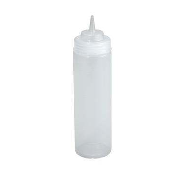 SQUEEZE BOTTLE 24oz WIDEMOUTH 6/PACK