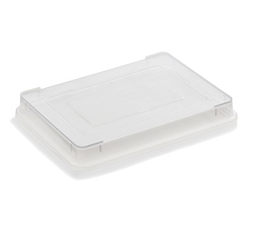 COVER SHEET PAN 1/4 SIZE SNAP-ON POLYPROP.