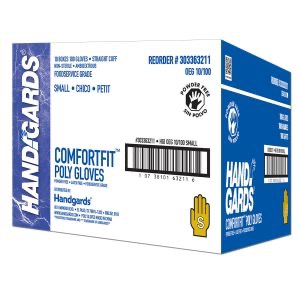 GLOVE POLY EMBOSSED SMALL PF 120 CT BX GLOVE POLY EMBOSSED SMALL PF 120 CT BX