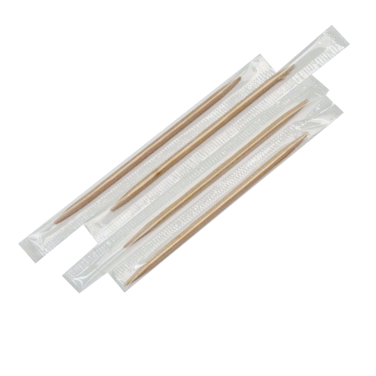 INDIVIDUAL Wrapped TOOTHPICKS-PLAIN 1000 CT