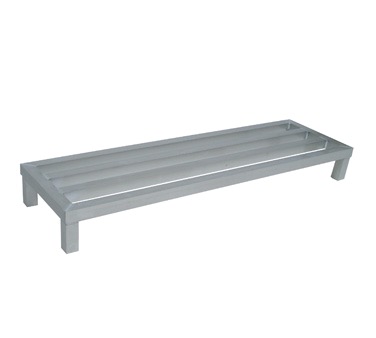 DUNNAGE RACK 48X24X12 ONE TIER VENTED 1500# CAP ALUMINUM CONSTRUCTION