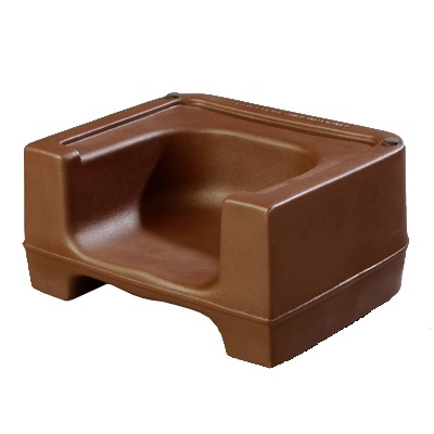 BOOSTER SEAT DUAL HEIGHT BROWN
