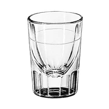 SHOT GLASS LINED FLUTED 2 OZ LINED AT 1 OZ 4 DOZ./CASE