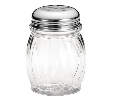 SHAKER 6 OZ JAR ONLY POLY NO TOP (260T PERF TOP# 260ST SLOTED TOP#)