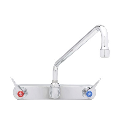 FAUCET SPLASH MOUNT 8 CTR 12 SPOUT ETERNA QTR TURN CART