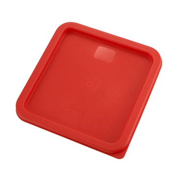 COVER / LID RED FITS 6QT 8QT SQUARE CONTAINER