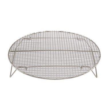 WIRE STEAMER RACK W/FEET 10-3/8 DIA