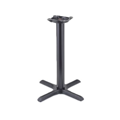 TABLE BASE STAND-UP 22X22 W/3COLUMN BLACK (2015)