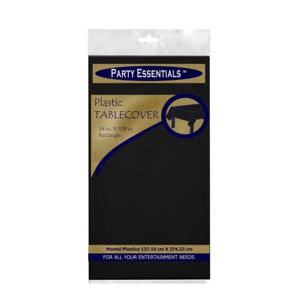 COVER TABLE BLACK 54x108