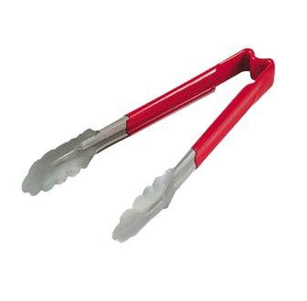 TONGS UTILITY 9.5 RED COATED HANDLE