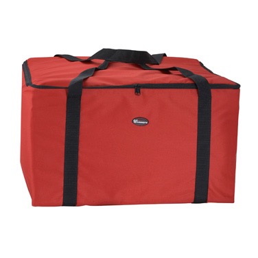 BAG DELIVERY PIZZA 22x22x13 RED