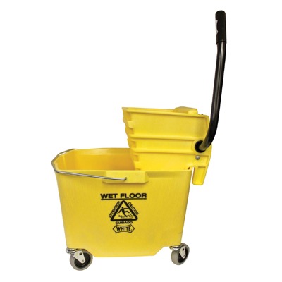 MOPPING COMBO W/SIDE PRESS WRINGER YELLOW