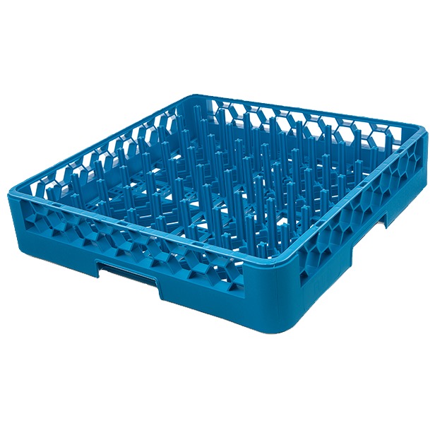 RACK DISH PLATE PEG BLUE FULL SZ
