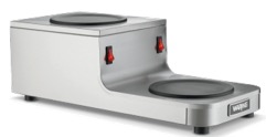 WARMER COFFEE DOUBLE BURNER TIERED