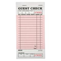 GUEST CHECK PINK 50 CT