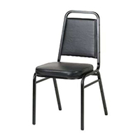 CHAIR BANQUET STACKING BLACK