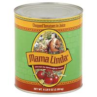 SALSA BASE CHOPPED TOMATO MAMA LINDA