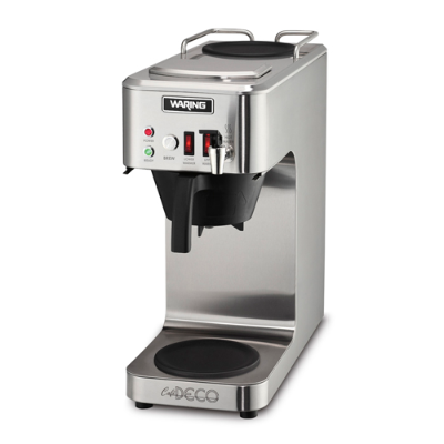 BREWER COFFEE AUTO 1 LOW 1 UPPER WARMER 120V POUR OVER 3.9 GAL/HR