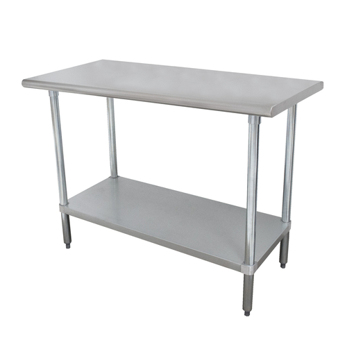 TABLE WORK 72x30 SS GALV UNDERSHELF/LEGS - Equipment | Restaurant ...