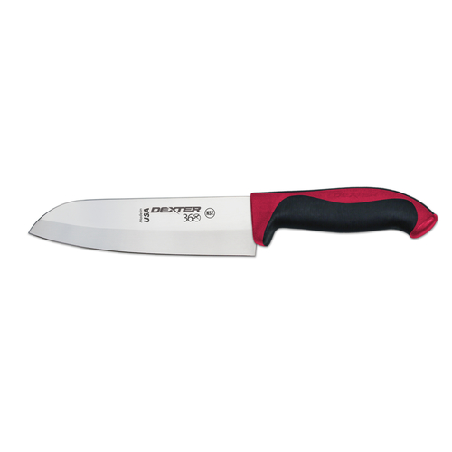 KNIFE ASIAN 7 DEXSTEEL RED HANDLE DEXTER