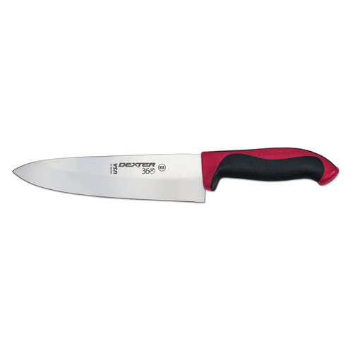 KNIFE CHEF 8 DEXSTEEL RED HANDLE DEXTER
