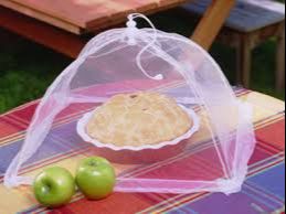 MESH FOOD TENT SET OF 2 EACH PLASTIC METAL WIRE